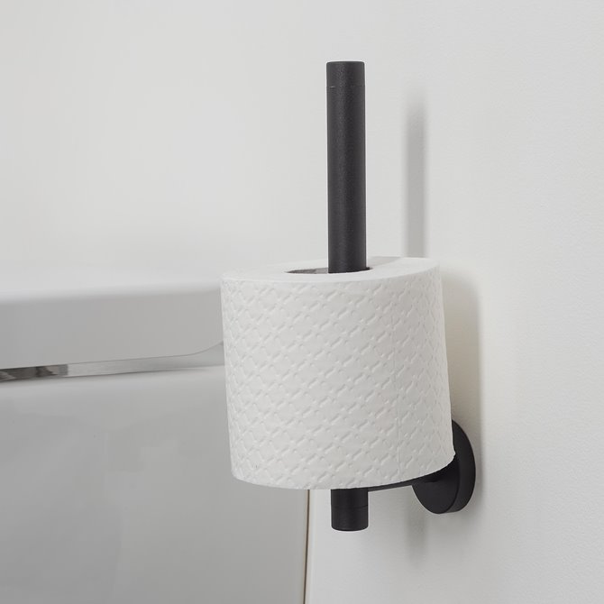 Wall mounted deals toilet roll holder